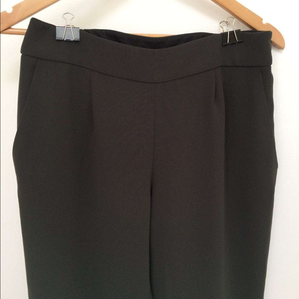 J. Crew Collection Curator pant, Charcoal, size 2